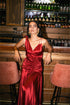 Marea Lux Dress Red